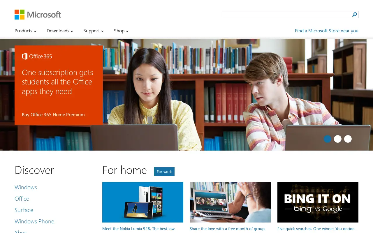 microsoft.com on July 1, 2013