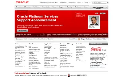 oracle.com in 2012