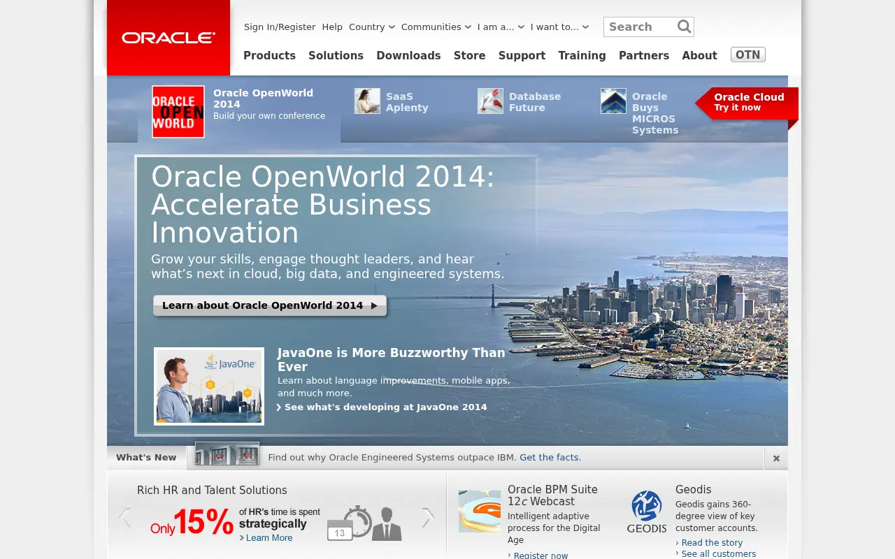 oracle.com in 2014