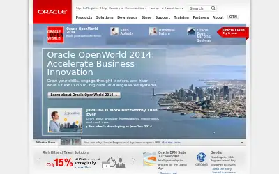 oracle.com in 2014