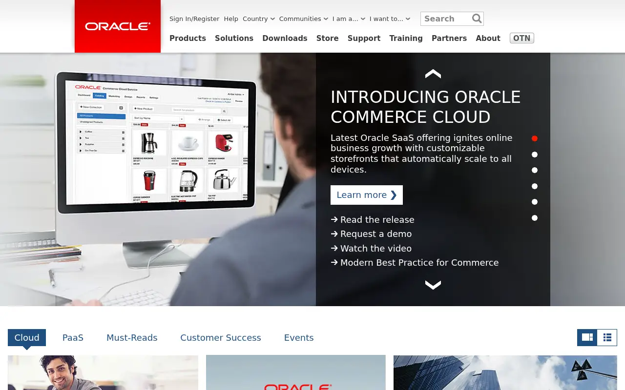 oracle.com in 2015