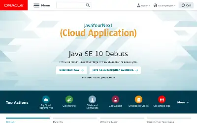 oracle.com in 2018