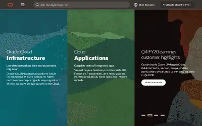 oracle.com in 2020