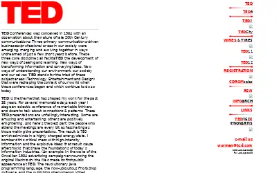 ted.com in 1999