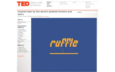 ted.com in 2007