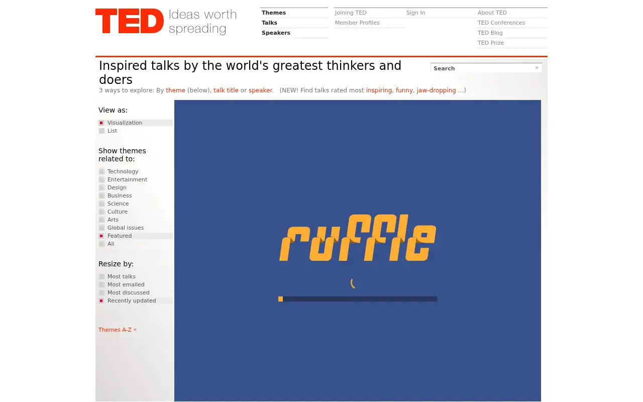 ted.com on June 29, 2008