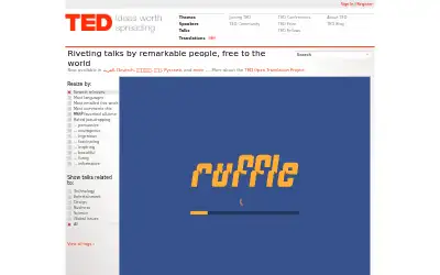 ted.com in 2009