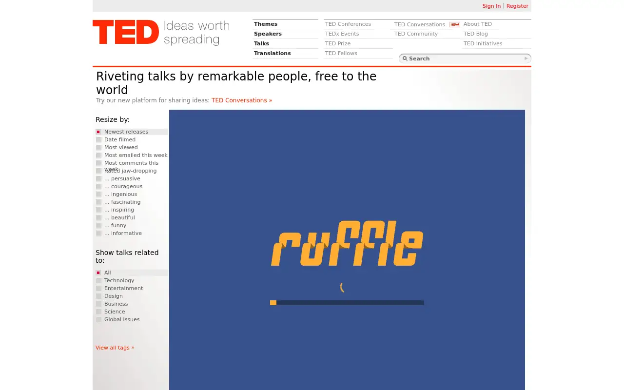 ted.com on June 30, 2011