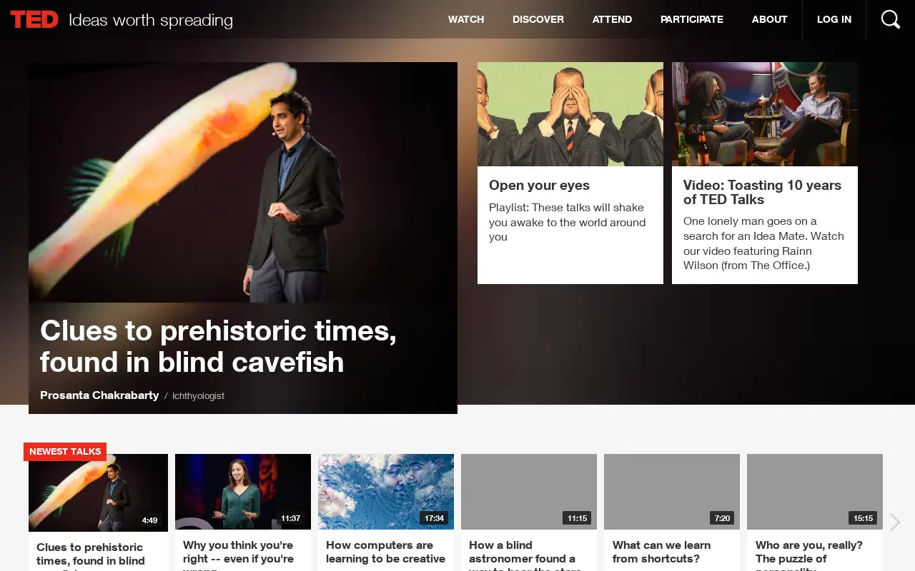 ted.com in 2016