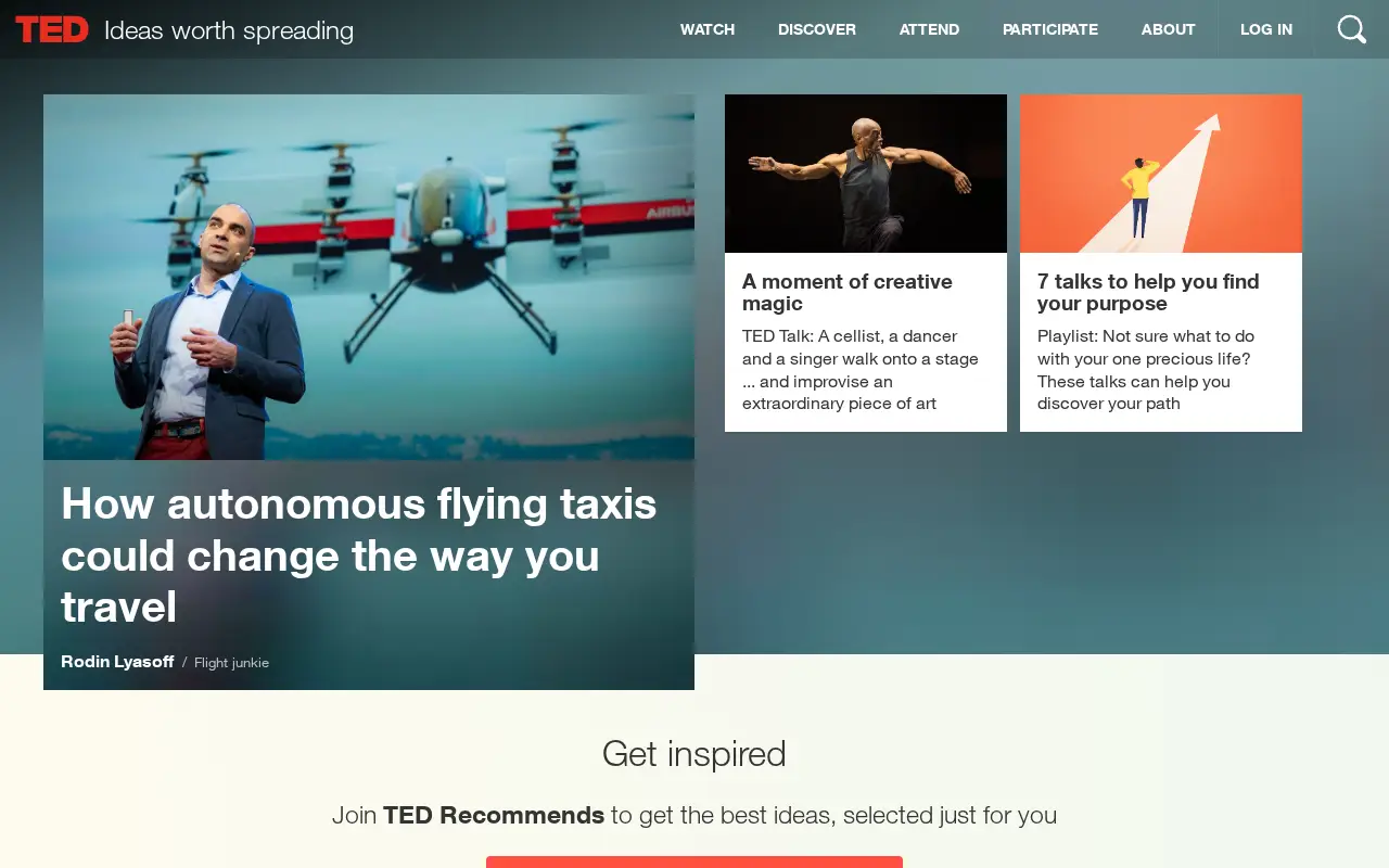 ted.com in 2018