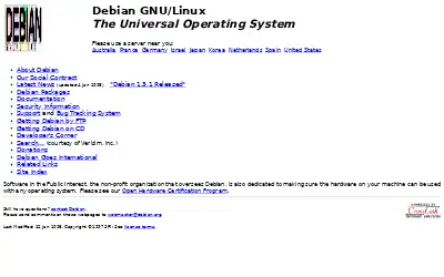 debian.org in 1998