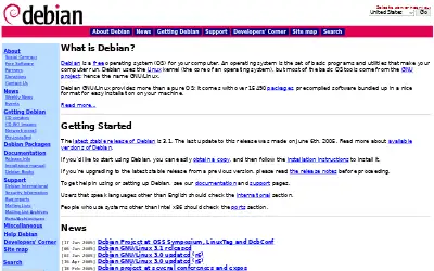 debian.org in 2005