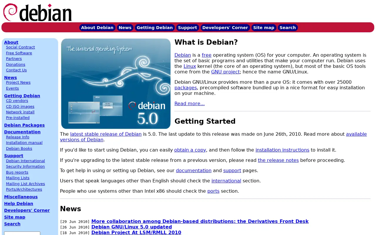 debian.org in 2010