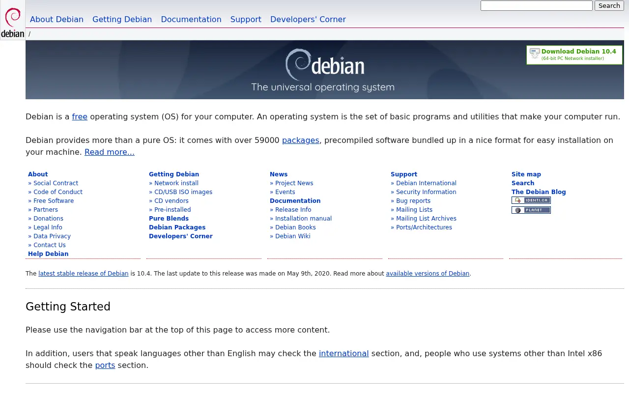 debian.org in 2020