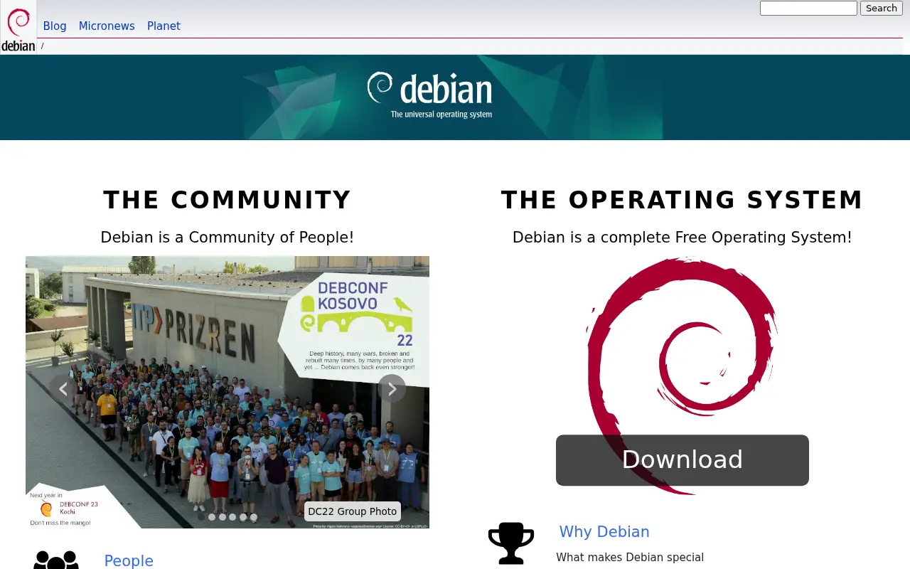 debian.org in 2023