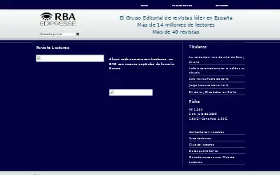 lecturas.com in 2008