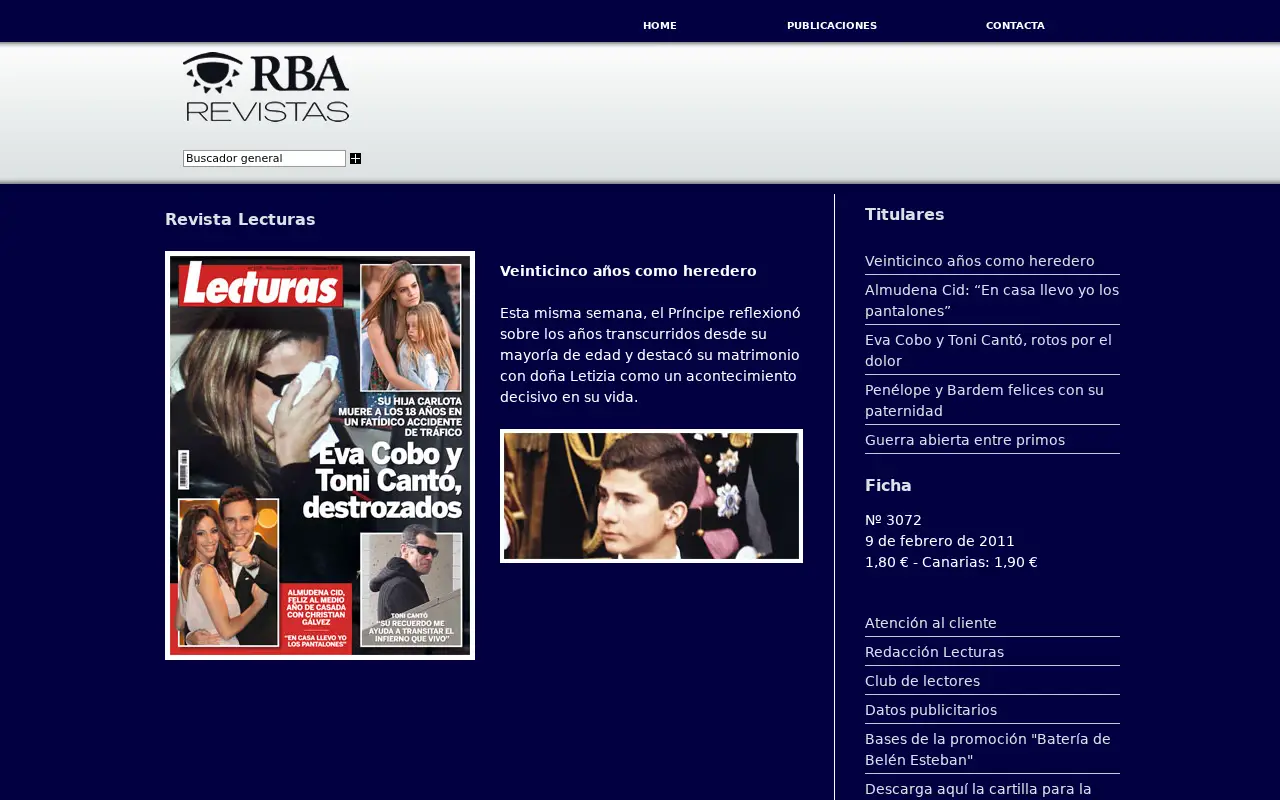 lecturas.com on February 2, 2011