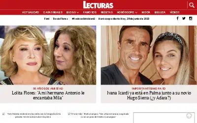 lecturas.com in 2020