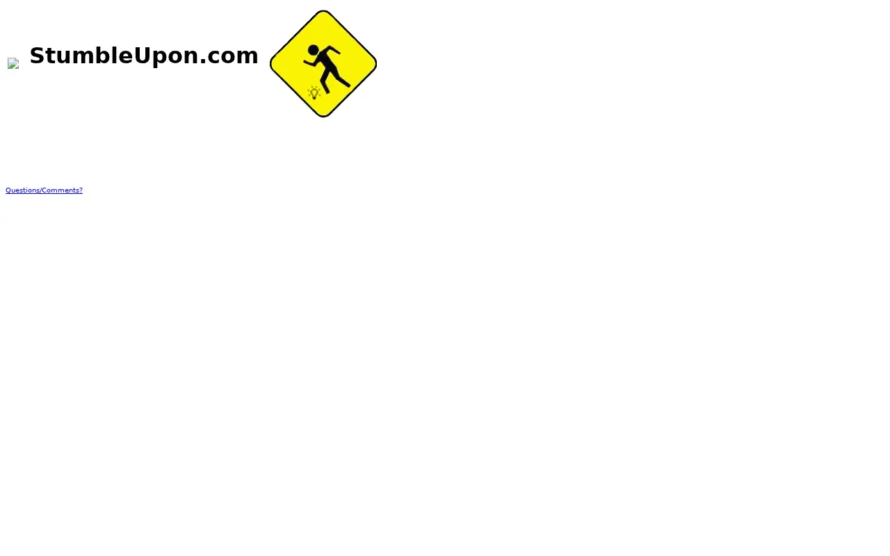 stumbleupon.com in 2001