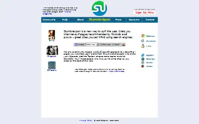 stumbleupon.com in 2004