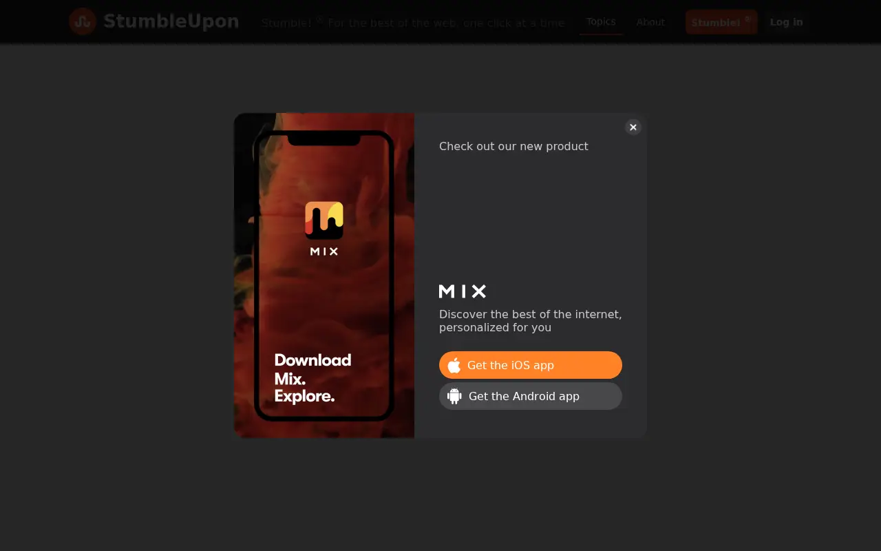 stumbleupon.com in 2022