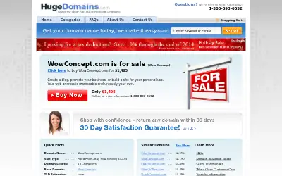 wowconcept.com in 2014