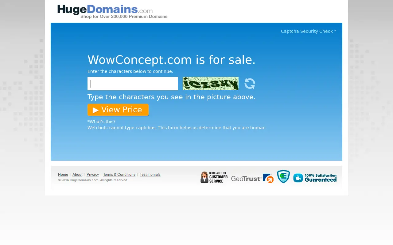 wowconcept.com in 2018