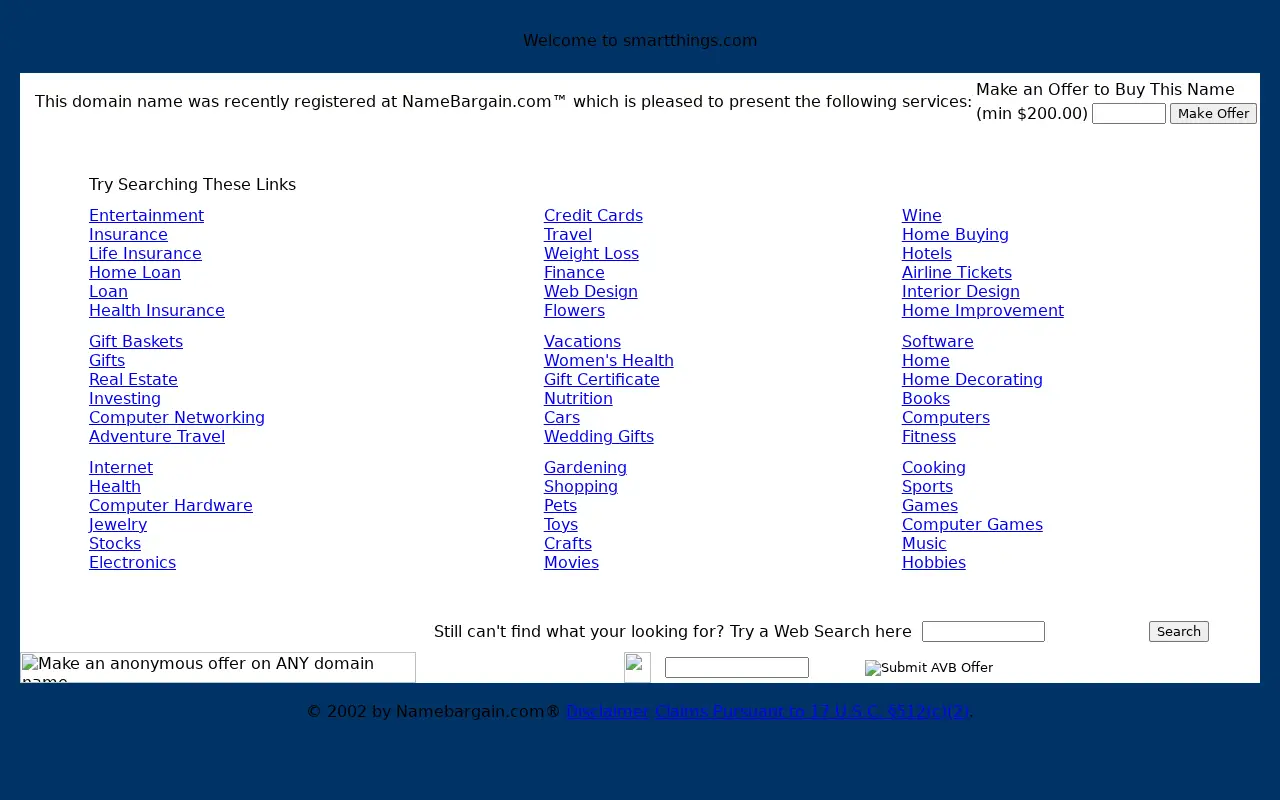 smartthings.com in 2002