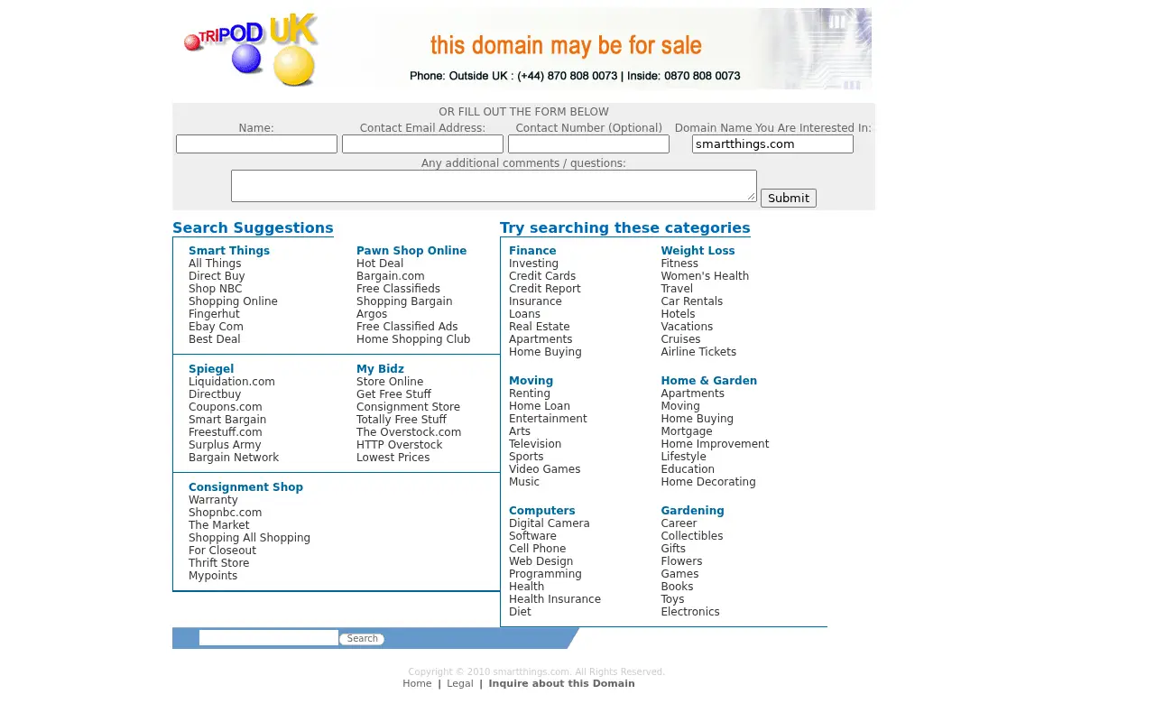 smartthings.com in 2010