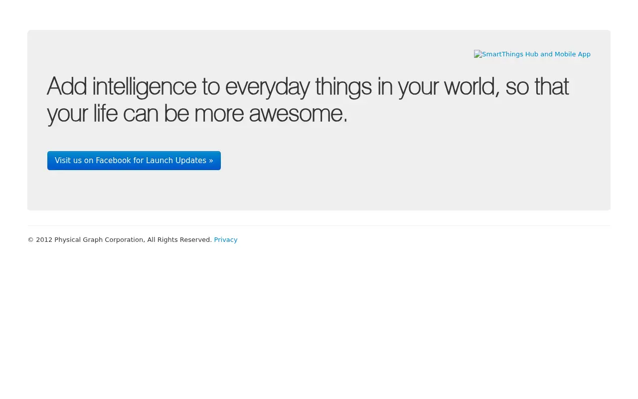 smartthings.com in 2012