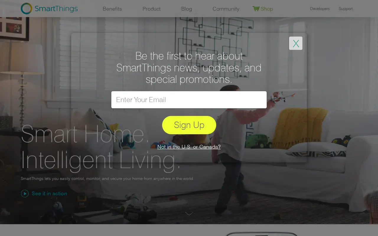 smartthings.com in 2015