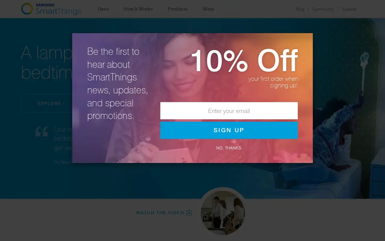 smartthings.com in 2016