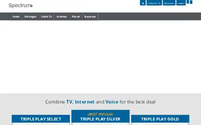 spectrum.com in 2017