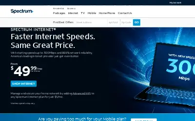 spectrum.com in 2022