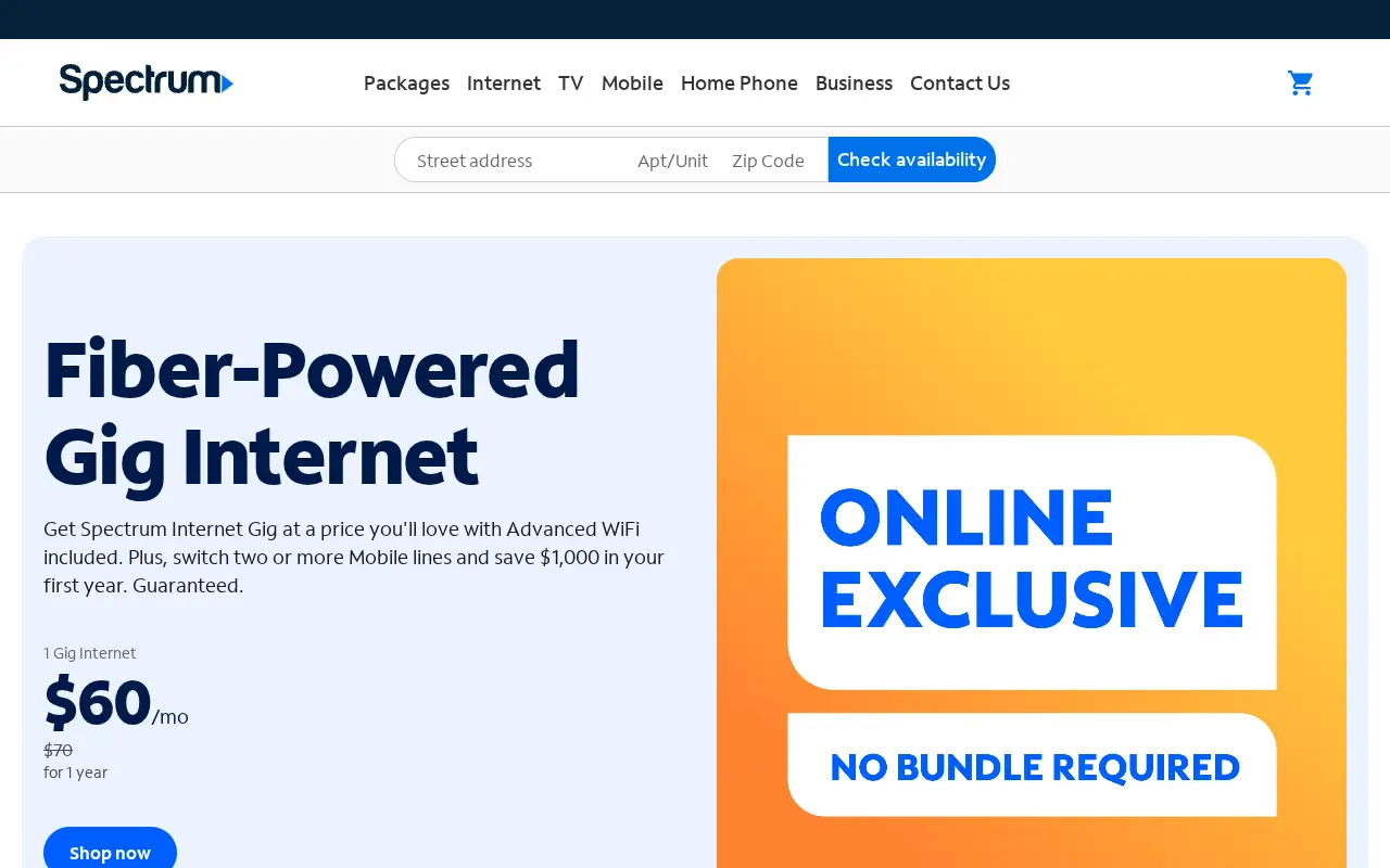 spectrum.com in 2026