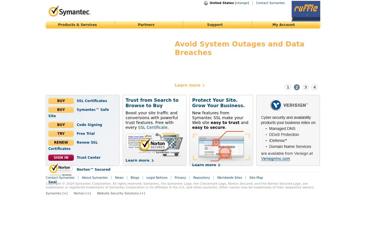 verisign.com on July 2, 2014