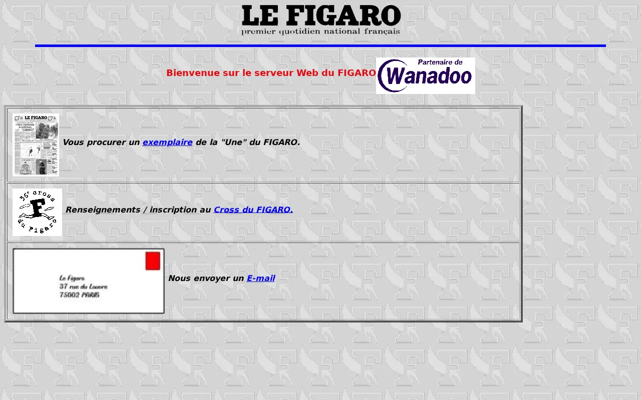 lefigaro.fr in 1996