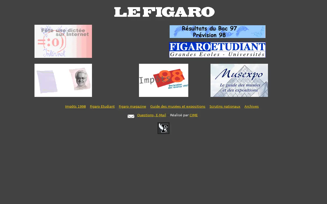 lefigaro.fr in 1998