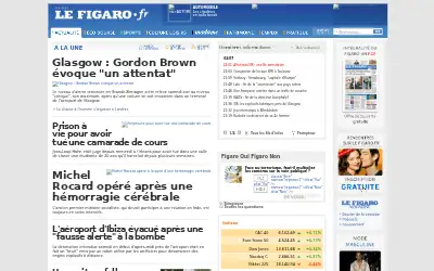 lefigaro.fr in 2007