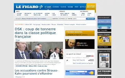 lefigaro.fr in 2011