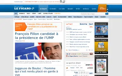 lefigaro.fr in 2012