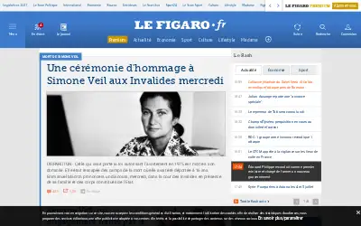 lefigaro.fr in 2017