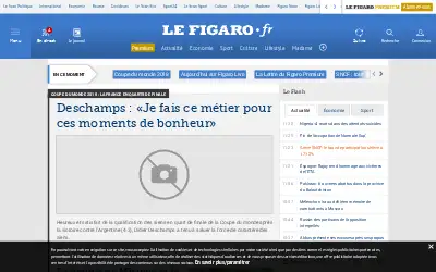 lefigaro.fr in 2018