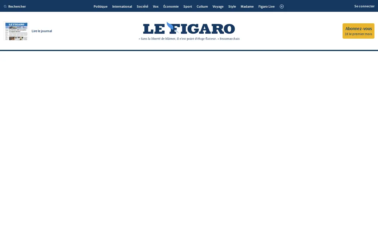 lefigaro.fr in 2020