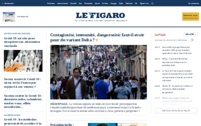 lefigaro.fr in 2021