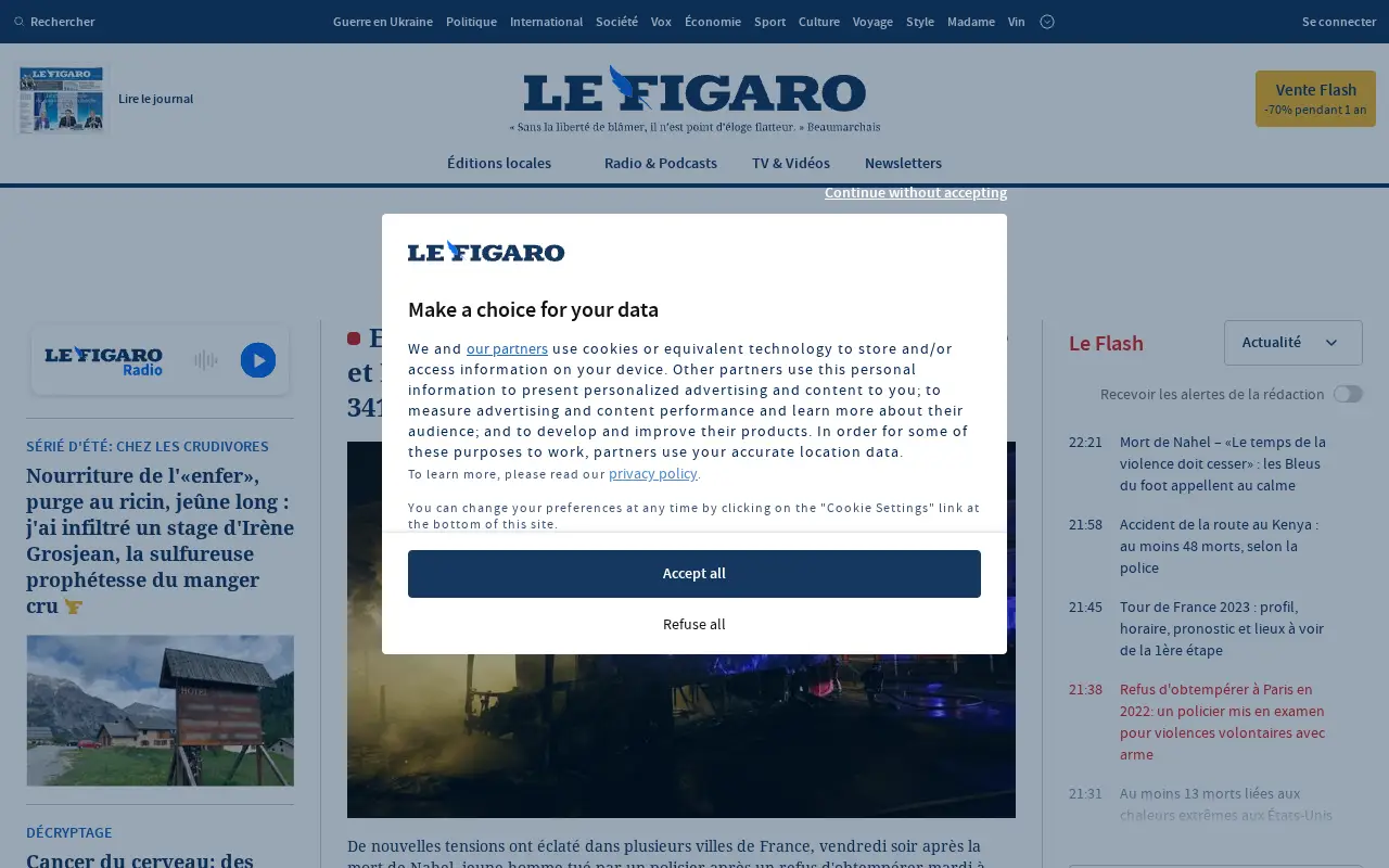 lefigaro.fr in 2023