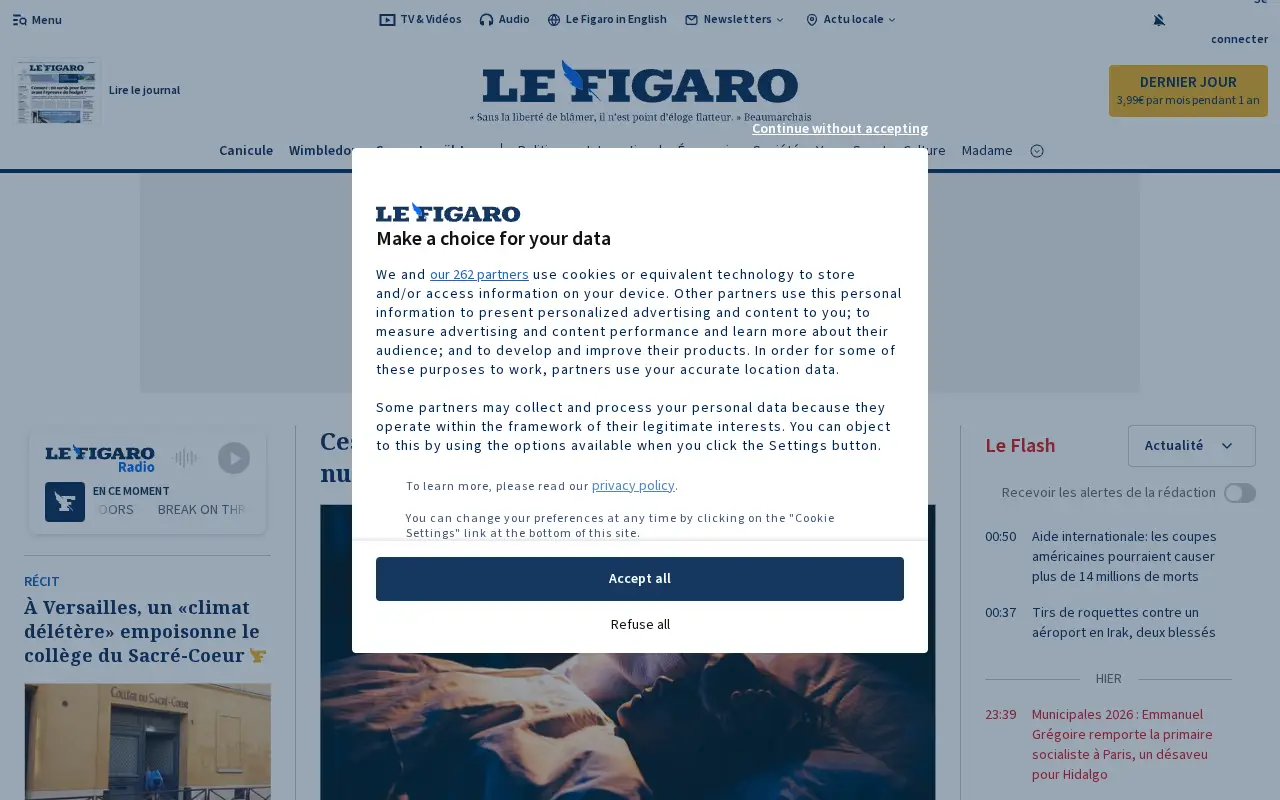 lefigaro.fr in 2025