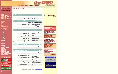 livescore.com in 2001