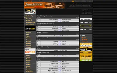 livescore.com in 2009
