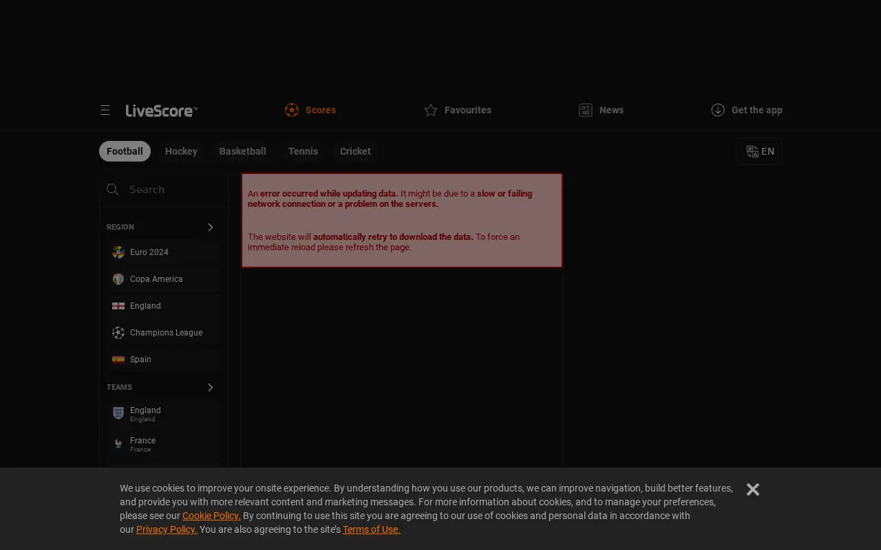 livescore.com in 2024